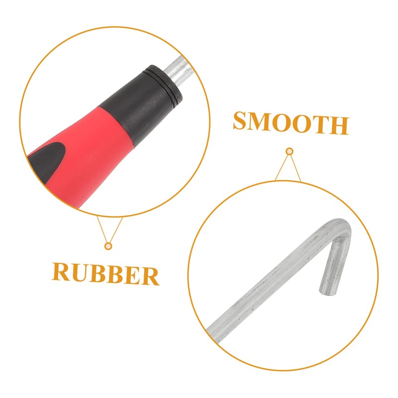 TOPPERFUN Roller Shutter Hook Heavy Duty Hooks for Hanging Lid