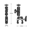 SZRIG Super Clamp Articulating 1/4"-20 Mini Ball Hand for Camera