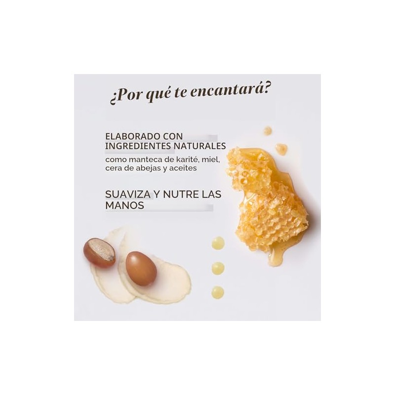 Burt's Bees Crema de manos de cera de abejas 100%
