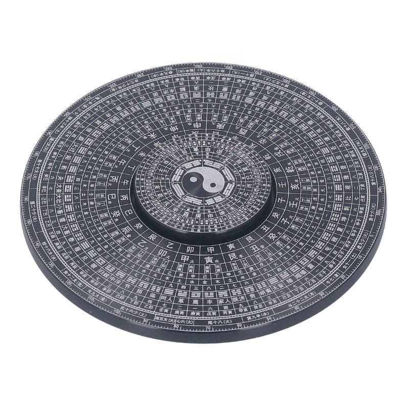 Metal Fingertip Rotation Toy Tai Ji Eight Trigram Compass Design