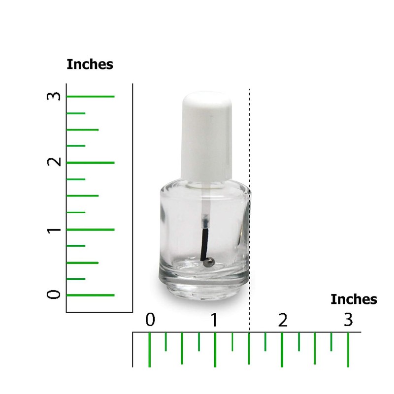 Karlash Premium - Botella de pulido vacía transparente + cepillo