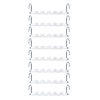 Tosnail 8 Pack Wonder Hangers Magic Hangers Cascading Clothes Hangers
