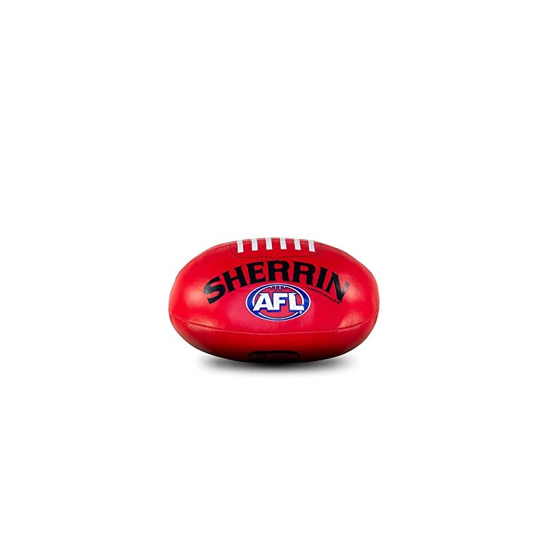 Melbourne Demons AFL Footy Sherrin PVC Soft Footy 20cm