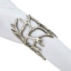 "SARO LIFESTYLE Collection Wrapped Antlers Napkin Rings (Set of 4),