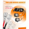 CO LIGHT Wiring Harness 2 Leads for LED Light Bar