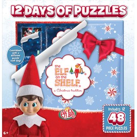 Baby Fanatics 12257: Elf On The Shelf - Advent Calendar 12 48Pc Puzzles