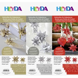 Foldable Strips for Froebel Stars, Set of 3