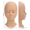Lash Mannequin Head Soft Silicone Replaced Eyelids Mannequin Head for