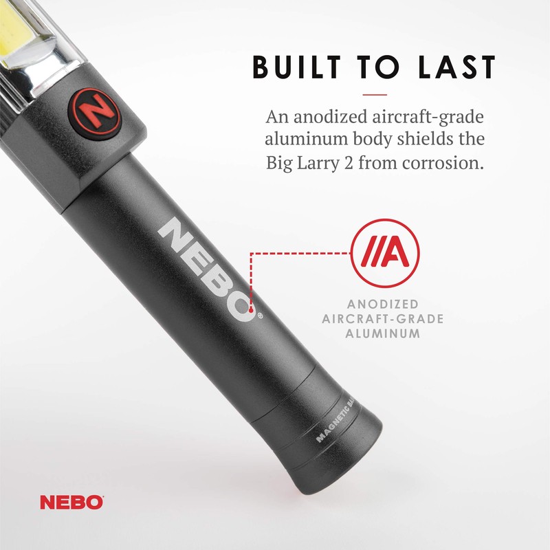 NEBO Magnetic NE6737 Big Larry 2 Pocket Work Light -