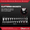 Magnetic Socket Holder in 3 Rows by Olsa Tools