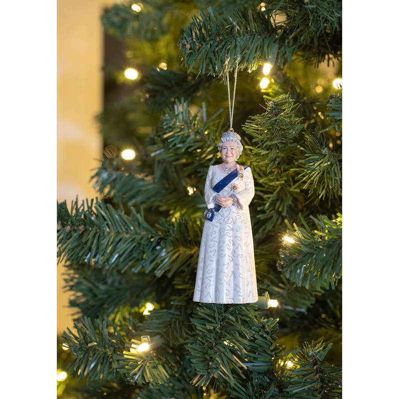 Queen Elizabeth Christmas Tree Ornament E0562