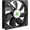 Inter-Tech Pack of 3 Black Cooling Fan Cooler and Radiator