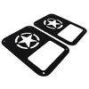 opar Cubierta Trasera de Cinco Estrellas para 2007-2017 Jeep Wrangler