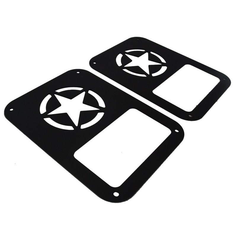 opar Cubierta Trasera de Cinco Estrellas para 2007-2017 Jeep Wrangler