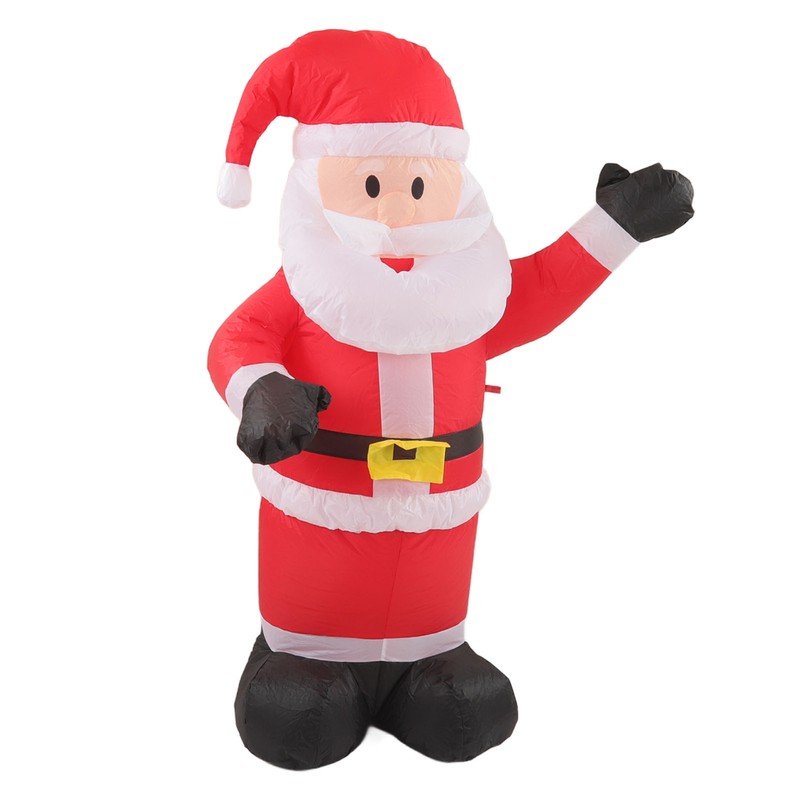 Christmas Inflatable Santa Waterproof Tear Resistance Inflatable Santa Decoration with
