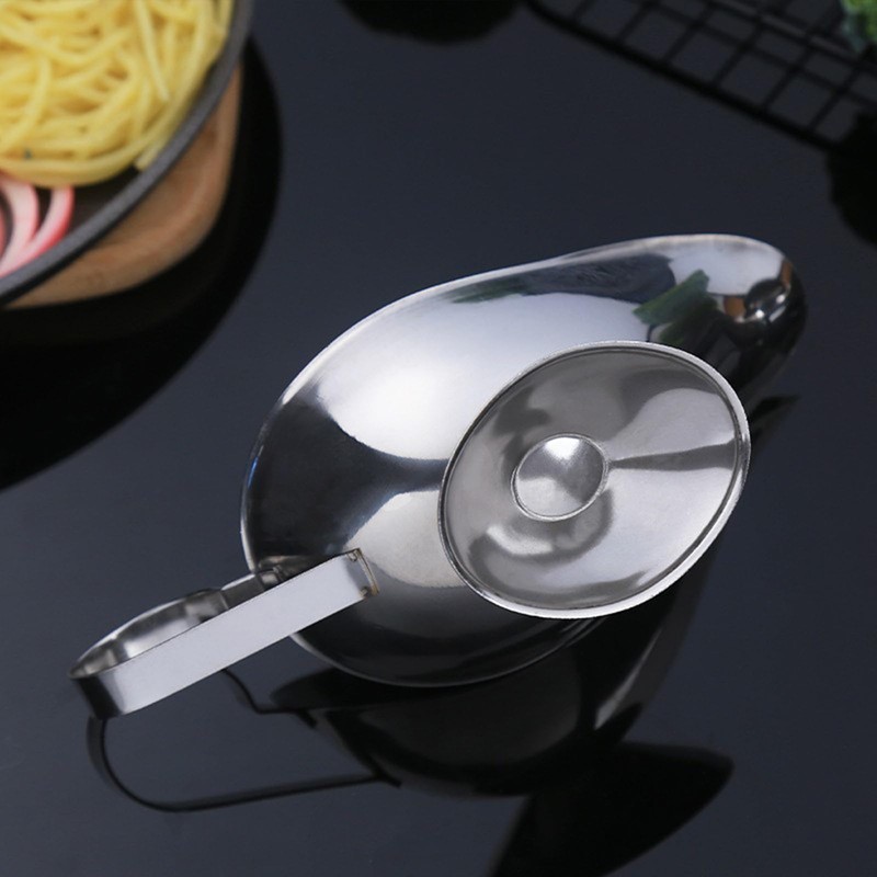 Sauce Container, Gravy Boat, Stainless Steel Container, Condiment Plate, Sauce,