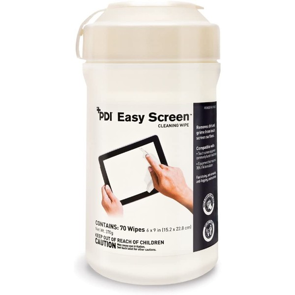 PDI P03672 Touch Screen Cleaners, Case, 12 Canisters, 840 Wipes,