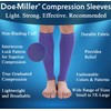 Doc Miller Calf Compression Sleeve 1 Pair 20-30mmHg Support Circulation