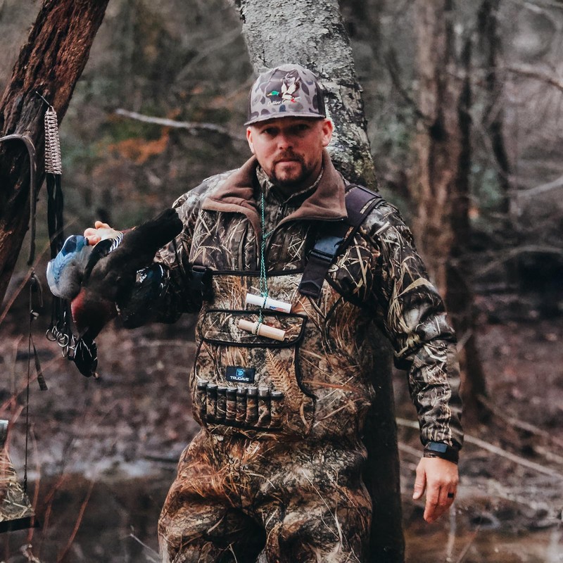 Trudave Chest Waders, 4.5mm Waterproof Neoprene Hunting Wader for Men