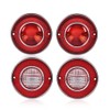GRAND ORANGE Tail Lights Assembly Rear Lights with Backup Lights