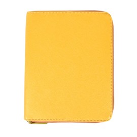 Yumekirock A5 Planner Cover Separate Diary Weekly Daily Compatible Round・Mustard Yellow