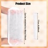 BOXOB 100pcs Bread Proofing Basket Cloth Liner, Disposable Non-Stick Dough