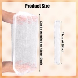 BOXOB 100pcs Bread Proofing Basket Cloth Liner, Disposable Non-Stick Dough Proofing Cover for Sourdough Bread Baking Supplies Accessories