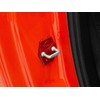 SpeedForm Door Striker Trim; Red Carbon Compatible For 15-23 Challenger