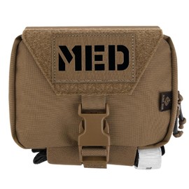 PETAC GEAR Tactical Rip Away Medical Pouch Tear Off First Aid IFAK Pouch Molle & Belt Horizontal Outdoor Emergency Survival Bag …