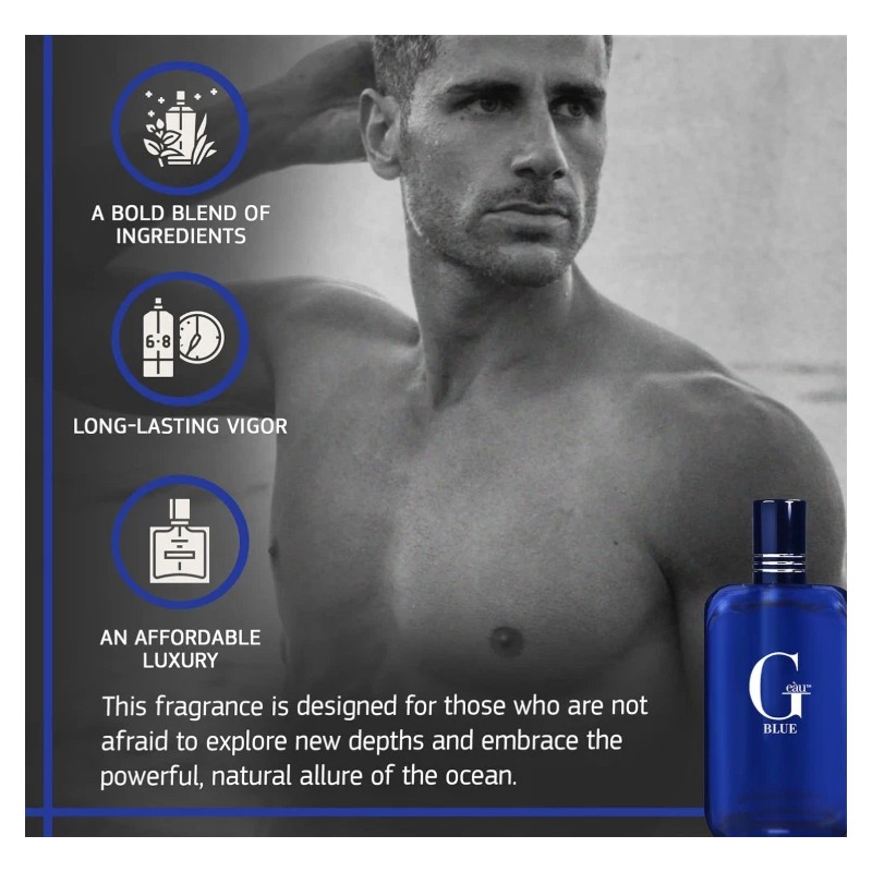 PB ParfumsBelcam ParfumsBelcam G Eau Blue, Eau de Toilette Spray