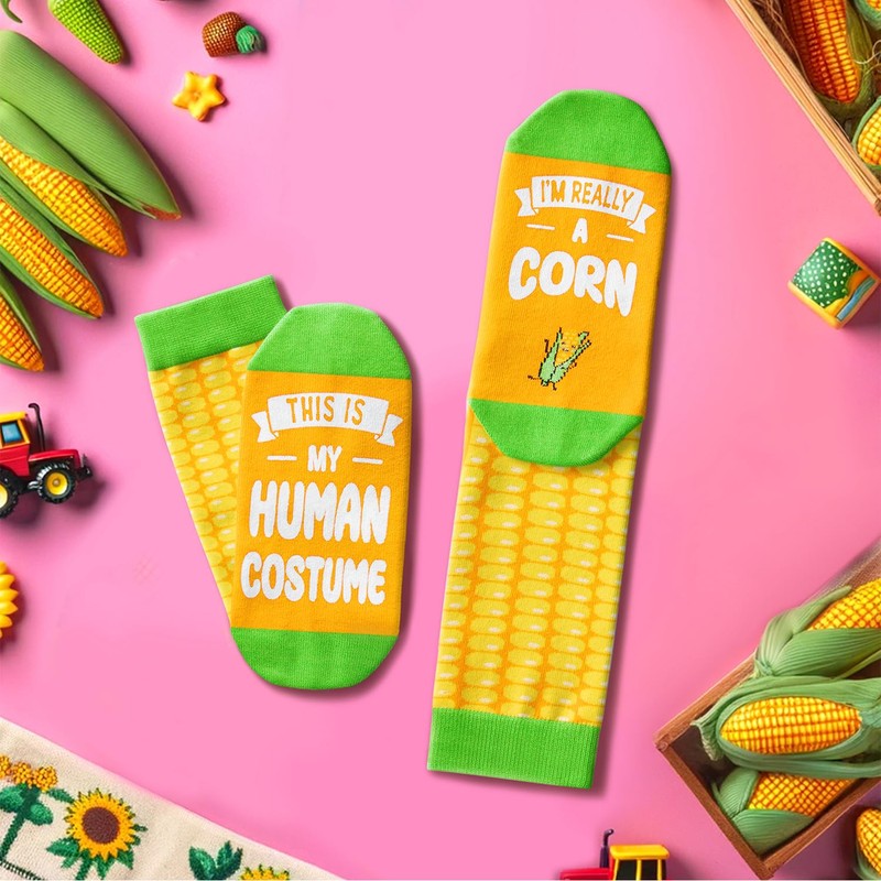 Its Corn Socks Corn Gifts - Corn Costume Corny Gag