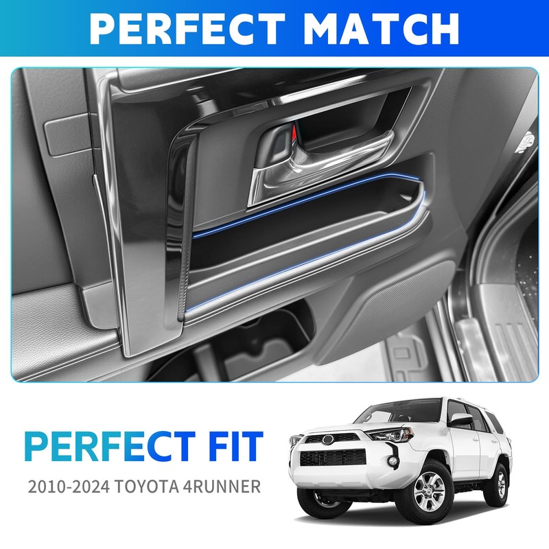 Titibett Door Handle Storage Fits for 2010-2024 Toyota 4Runner