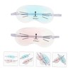 Mikinona Relaxing Sleep Eye Mask 2 Pack Cooling Blindfolds for