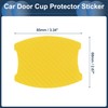 INFINAUTO 3D Car Door Handle Scratch Protector, 68x85mm Removable Magnetic