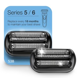 Series 5/6 53B Replacement Head Shaver Head Accessories for Braun Series 5 Shaving Razor Head, Suitable for Braun S5 5020cs 5018s 5035s 5049cs 5050cs 6020s 6040cs 6075cc 6072cc 6090cc