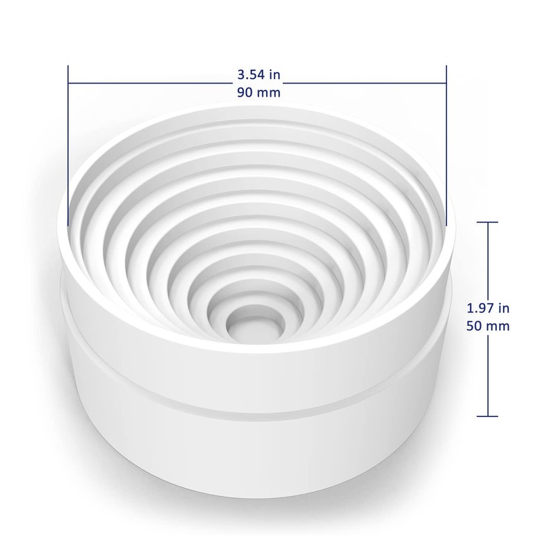 Labasics Plastic Flask Stand, Stackable Polypropylene Round Bottom Flask Stand