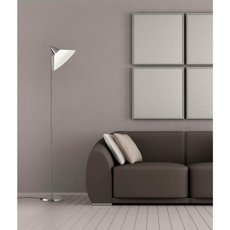 Adesso 3677-22 Swivel Torchiere, 71.5 in., 100W Incandescent, 26W CFL,