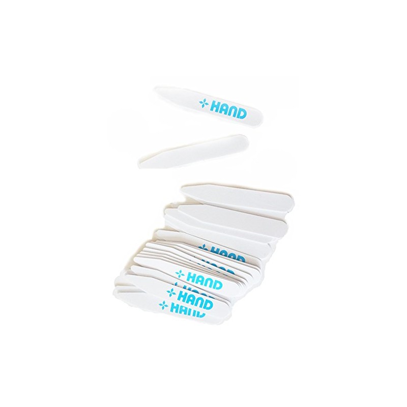 HAND Economical and Easy to Use Plastic Collar Stays, Collar