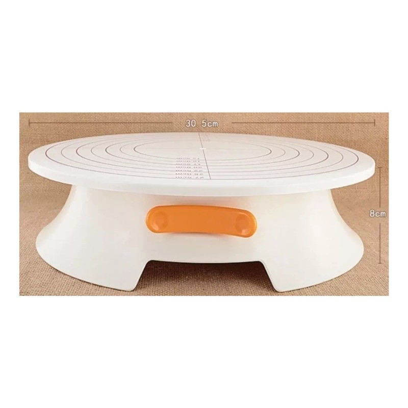 SARO STORE Base Para Pastel Giratoria 30 Cm