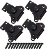 4-Pack Spring Loaded Butterfly Twist Latch Metal Hardware Toggle Clamp