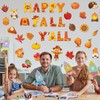 Estune 72 Pcs Happy Fall Cutouts Fall Classroom Bulletin Board
