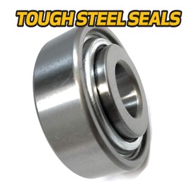 (4 Pack) Heavy Duty Front Wheel Bearings Replaces John Deere AA21480 Fits ZTrak 657 661R 667 667A 717A 727 727A 737 757 777 797 Z810A Z820 Z830 Z840 Z850 Z860 Z910 Z920 Z930 Z950 Z960 Z970 & More