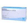 DOMOTHERM Non-Sterile Latex Gloves M White Pack of 100