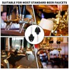 Tyqour 14 Pack Draft Beer Tap Plugs with Keg Cleaning