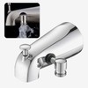 Tub Spout Diverter with Shower Hose Adapter Connection - Chrome