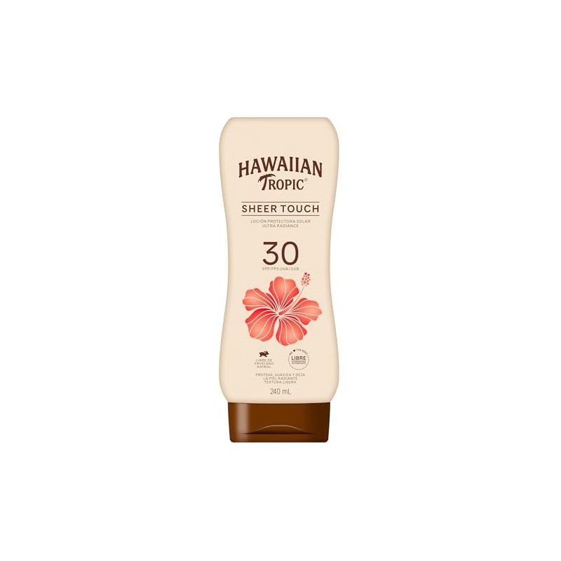 Hawaiian Tropic Sheer Protector Solar 30 FPS Loción de 240ml
