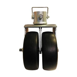 6" Dual Wheel Trailer Jack Caster (2,000 Pound Rated)