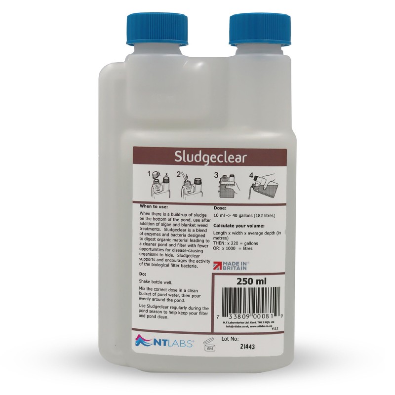 NT Labs Pond Sludgeclear, Pond Sludge Remover, Digests Organic Material