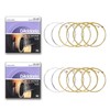 2 Pack Guitar Strings Acoustic,EJ13 Guitar Strings Replacement Steel String