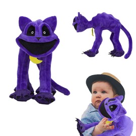 Amebleak Smiling Critters Plush Toys, Dogday Poppy Playtime Plush Toy, Catnap Plush Poppy Playtime, Funny Smiling Critters Plüschies, Boys Girls Kids Fans Birthday Gift (A)